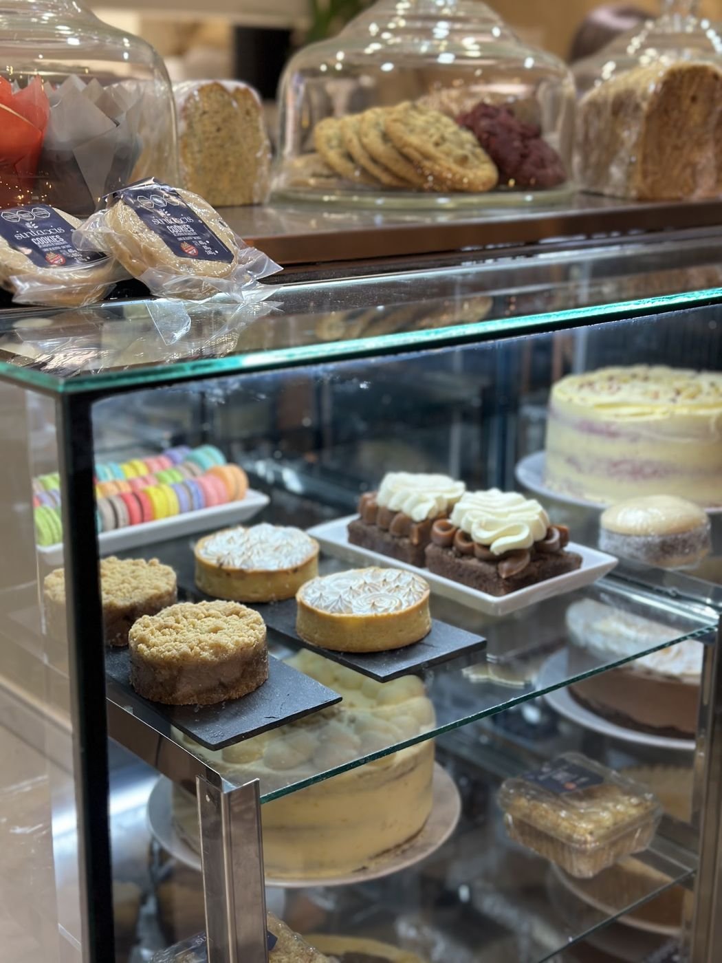 La vitrina de pastelería